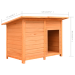 Dog House Solid Pine & Fir Wood