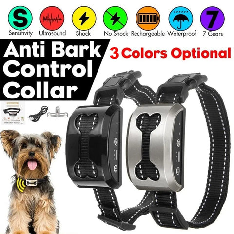 Anti Bark Waterproof Collar
