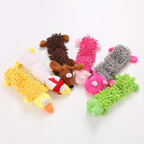 Durable Pet Plush Toy Chew Cleaning Toys